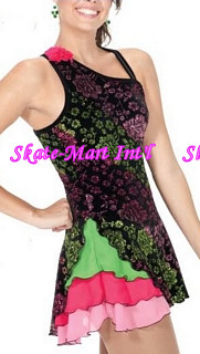 FLORAL FLING SKATING DRESS IMAGE