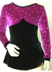 2-Color Skating Dress