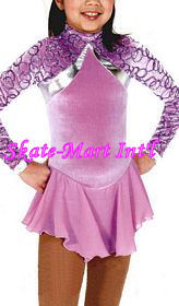 PALLADIAN PURPLE SKATING DRESS IMAGE