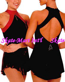 RHINESTONE SKATE  SKATING DRESS IMAGE