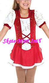 TRADITIONAL MEDLEY SKATING DRESS IMAGE