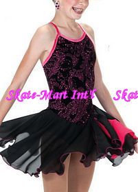 BORN TO DANCE SKATING DRESS IMAGE