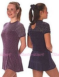 SMOKY STERLING SKATING DRESS IMAGE