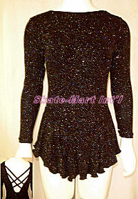 MIDNIGHT SPARKLE SKATING DRESS IMAGE