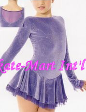 BABY'S BREATH SKATING DRESS IMAGE