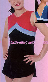 VELVET SPORT SKATING DRESS IMAGE