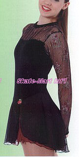 VELVET ROSE SKATING DRESS IMAGE