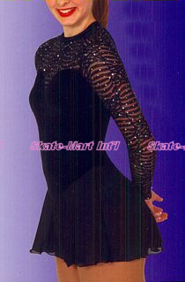 RIBBON MESH SKATING DRESS IMAGE