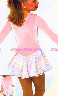 PASTEL SEQUIN SKATING DRESS IMAGE