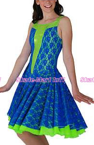 ROYAL LACE DANCE SKATING DRESS IMAGE