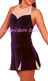PURPLE/PINK SEQUIN MESH DRESS IMAGE