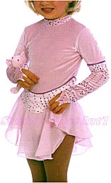 PASTEL PINK SKATING DRESS IMAGE