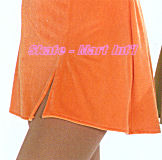 FRONT SLIT BOX SKIRT