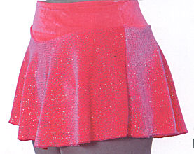 SPARKLE VElVET SKIRT