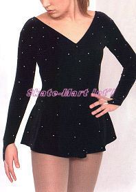 CAPTIVATING SKATING DRESS IMAGE