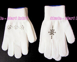 RHINESTONE MINI GLOVES IMAGE